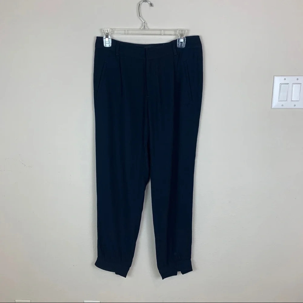 A.P.C. High Rise Trouser Pants Navy Blue Size 6